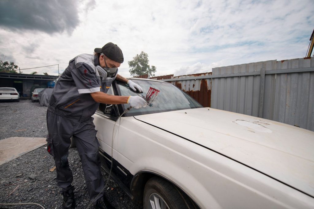 windshield rock chip repair spring